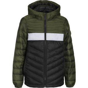 JACK&JONES JUNIOR JJEHERO PUFFER HOOD NOOS JNR Jongens Jas - Maat 164