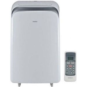 VIVAX ACP-12PT35AEF Mobiele airconditioner 3500 watt - 12 000 Btu - Geluiddemper - Programmeerbaar - Afstandsbediening