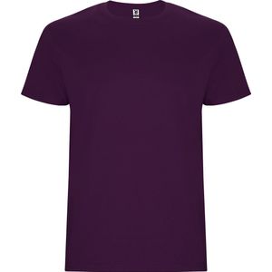 T-shirt unisex met korte mouwen 'Stafford' Paars - 11/12 jaar