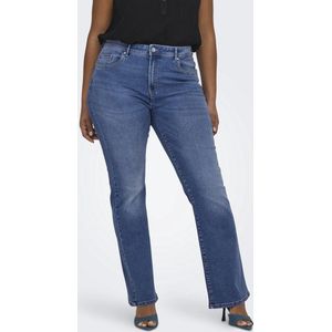 ONLY CARMAKOMA CARSALLY REG FLARED DNM BJ114-3 NOOS Dames Jeans - Maat 46 X L32