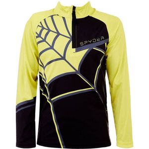 SPYDER Web Halve Rits Sweatshirt Kinderen - Black Cts - XL