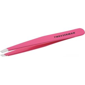 Professionele Pincet voor Wenkbrauwen - Handgeslepen Roestvrij Staal, Precisie en Kwaliteit - Pretty in Pink