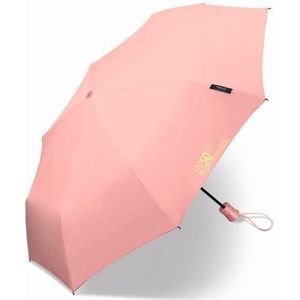 Happy Rain - Mini paraplu met UV bescherming - Automatisch - Roze - maat Onesize