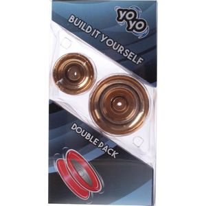 YoYo Deluxe Bouwpakket Goud, 2 YoYo's, Double Pack