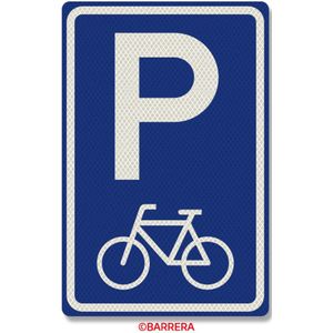E08f Verkeersbord Aluminium DOR 60 x 40 Klasse 3