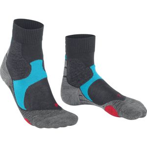 FALKE BC3 Comfort unisex biking sokken kort - grijs (stone) - Maat: 44-45
