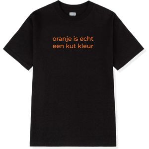 EK voetbal 2024 t-shirt 'oranje is echt een kut kleur' | EK voetbal | WK voetbal | Maat L