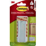 Command™ Schilderijhaak Metaal, 17047C, ophanging met zaagtand, 1 haak + 4 strips, 2.2kg