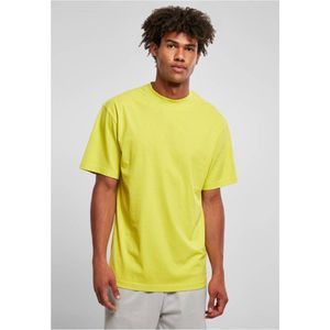 Urban Classics - Tall electric Heren T-shirt - 6XL - Geel