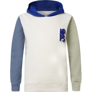 Noppies Boys Sweater Destin long sleeve Jongens Trui - Whisper White - Maat 98