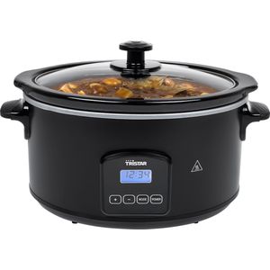 Tristar Slowcooker VS-3920 - Digitale Slowcooker 4.5 liter - Keramische binnenpan - Warmhoudfunctie