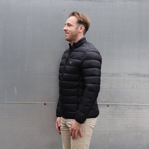 Calvin Klein Men Conductor Padded Jacket - Golfjas Voor Heren - Gewatteerd - Zwart - M