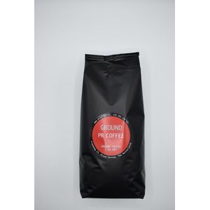 PR Coffee - Ground gemalen koffie 1 kg - Intensiteit 3/5