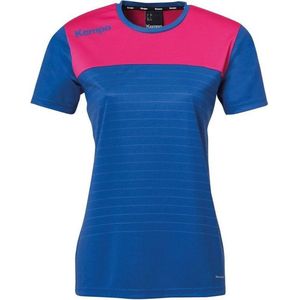 Kempa Emotion 2.0 Shirt Korte Mouw Dames Electric Lila-Magenta Maat S