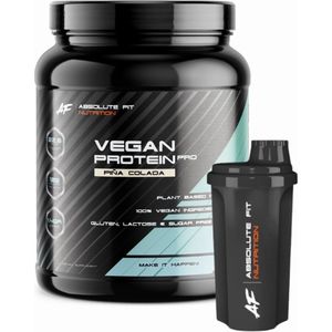 Vegan Protein Piña Colada 908gr + Gratis Shakebeker - Vegan Proteine Poeder - Plantaardig Eiwitpoeder - 30 Servings - Eiwit Shake - Biologisch Erwten Eiwit