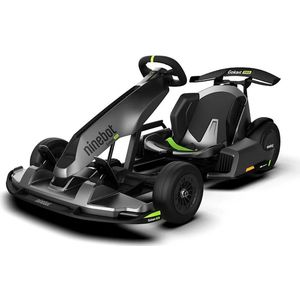 Kars Toys - Elektrische Drift Kart Ninebot - Gokart PRO - Metal Grey - Grijs - GoKart - Drift Trike - 432Wh Accu