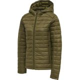 Hummel Damen Jacke Hmlred Quilted Hood Jacket Woman Dark Olive-XS