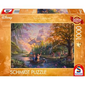 Schmidt Spiele Disney Pocahontas Contourpuzzel 1000 stuk(s) Stripfiguren