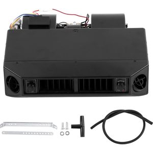 Universele 12V Underdash Airconditioning Verdamper Koelset - 3 Snelheden Luchtstroom - Met Slangfittingen - Auto Airco .