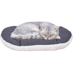 Kattenmand, kattenbed, opvouwbaar, voor katten of kleinere honden, zacht, pluizig kunstbont