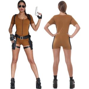 Lara croft jumpsuit dames.