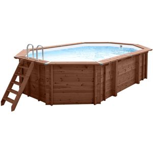 Sumatra ovaal 6,40 × 4,00 m Deluxe pakket