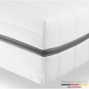 Koudschuim matras 140x200 - Hoogte 18cm - orthopedisch matras met 7 zones - hardheidsniveau H3 H4 - stevig- Tweepersoonsmatrassen 140x200