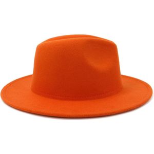 KOSMOS - Oranje Hoed - Koningsdag - Koningsdag accessoires - Fedora hoed