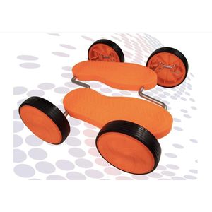 Fun Stepper Pedal-Go voertuig, balans, coördinatie, concentratie Training Sport Ondersteuning 4-wiel Scooter, Slider voor kinderen