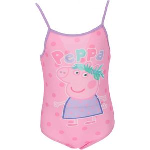 Badpak - Peppa Pig - Peppa - Maat 110/116 - 5/6 jaar
