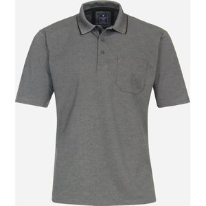 Redmond regular fit heren polo - jersey - grijs - Maat: XL