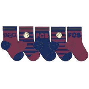 FC Barcelona babysokjes maat 18-20 (set van 5)