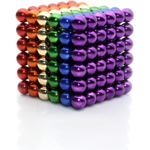 Magneetballetjes 5 mm - 216 Stuks - 3D Puzzel - Buckyballs - Neocube - Magnetische Balletjes Met Opberg Doosje