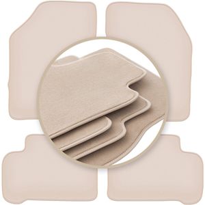PREMIUM beige vloermatten voor: Nissan 100NX coupé, targa 1990-1995