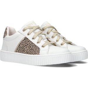 Ton & Ton Norell Lage sneakers - Leren Sneaker - Meisjes - Wit - Maat 28