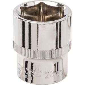 Silverline Zeskantige 1/2 metrische dop 23 mm