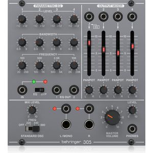 Behringer 305 Equalizer / Mixer - Mixer modular synthesizer