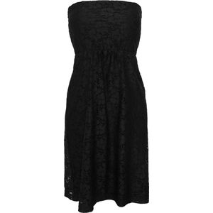 Urban Classics - Laces Korte jurk - 5XL - Zwart