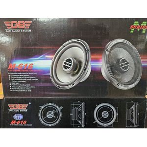 GB audio 16.5cm autospeaker 160watt / 50watt rms set van 2