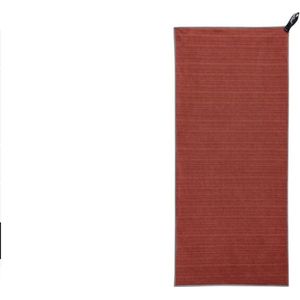 Packtowl Luxe Beach - Rood-bruin - sneldrogende ultra-absorberende reishanddoek 91 x 150 cm