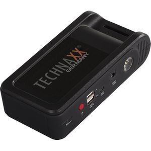 Technaxx TX-218 - Multifunctionele Jumpstarter en Powerbank - 12000mAh Batterij - 2x USB-A Uitgang