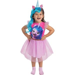 Funidelia | My Little Pony Izzy Moonbow Kostuum voor meisjes  My little pony, Tekenfilms, Pony - Kostuum voor kinderen Accessoire verkleedkleding en rekwisieten voor Halloween, carnaval & feesten - Maat 97 - 104 cm - Roze