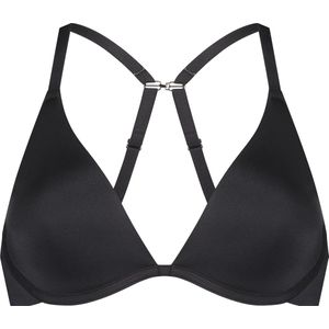 Hunkemöller Dames Lingerie Niet-voorgevormde beugel bh Smooth - Zwart - maat D85