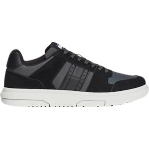 Tommy Hilfiger The Brooklyn Sneaker Suede - Heren - Zwart - Maat 45