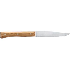 Opinel Facette Tafelmessenset - 11cm - 4-delig - Oliver Olijfhout