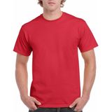 Rood katoenen shirt voor volwassenen L (40/52)