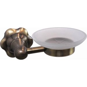 WillieJan Zeepbakje 9508 – Antiek Look Bronskleur Messing – Muurbevestiging