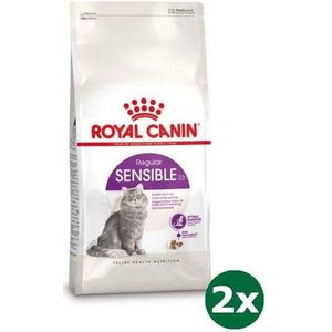 Royal canin sensible kattenvoer 2x 2 kg