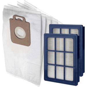 20x Stofzakken + 2 HEPA Filter Onderhoud set geschikt voor Nilfisk Power / Elite / Select stofzuigerzakken stofzuigzak Classic - Special - Superior - Eco - Performance - Comfort - Allergy - P10 P20 P40 - 128389187 - 1471250500