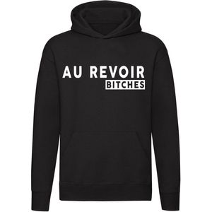 Aurevoir b*tches sweater | relatie | Frans | frankrijk | gezeik | grappig | unisex | trui | sweater | hoodie | capuchon